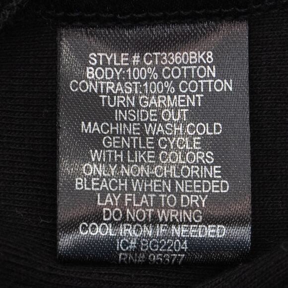 Sanctuary Black Square Neck Short Puff Sleeve Mixed Media Top Size Medium - Picture 6 of 8